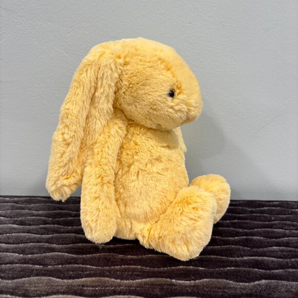 RARE Jellycat Medium Bashful Lemon Bunny BNWT - Picture 3 of 6